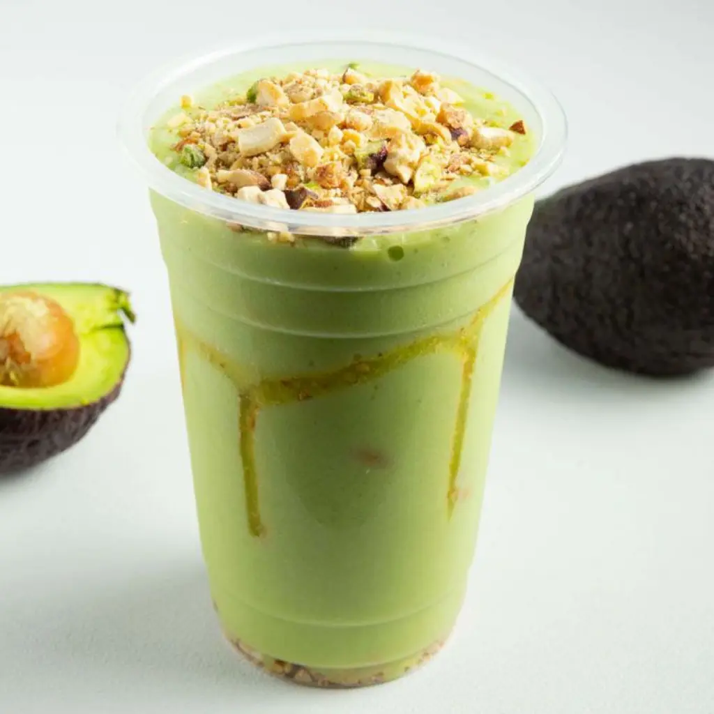 Avocado With Honey And Nuts